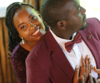 Couple enjoying time together