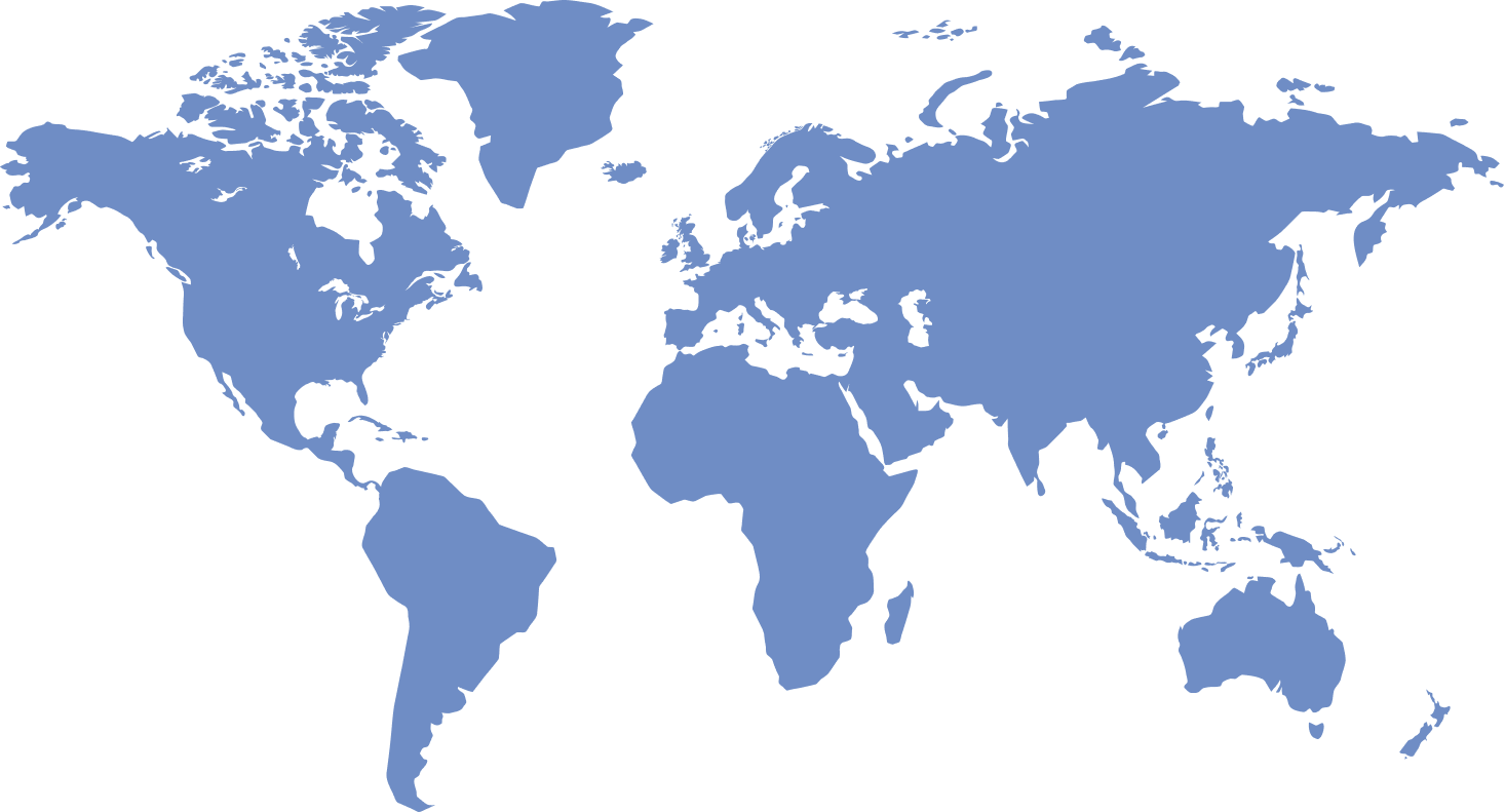 Background image depicting a global network